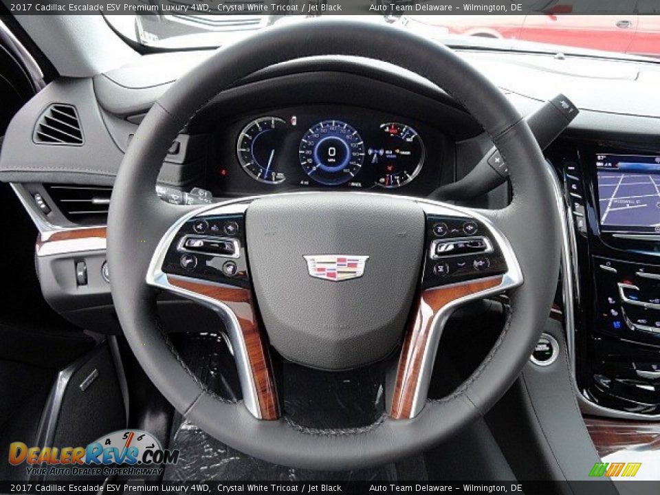 2017 Cadillac Escalade ESV Premium Luxury 4WD Steering Wheel Photo #25