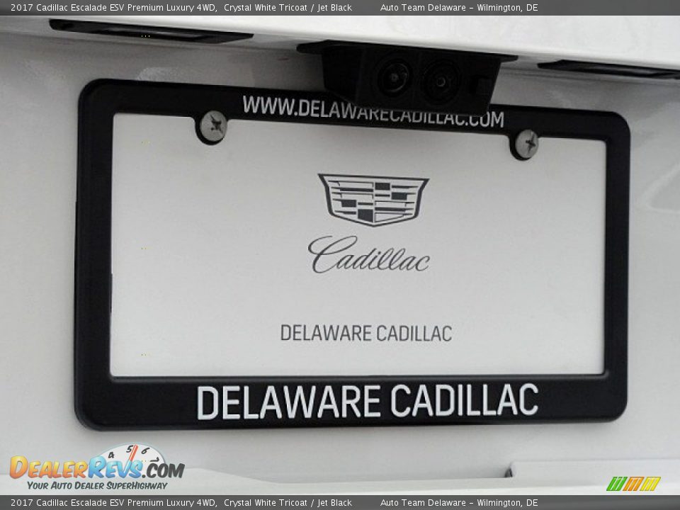 2017 Cadillac Escalade ESV Premium Luxury 4WD Crystal White Tricoat / Jet Black Photo #34