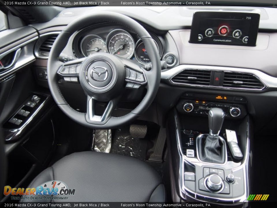2016 Mazda CX-9 Grand Touring AWD Jet Black Mica / Black Photo #6
