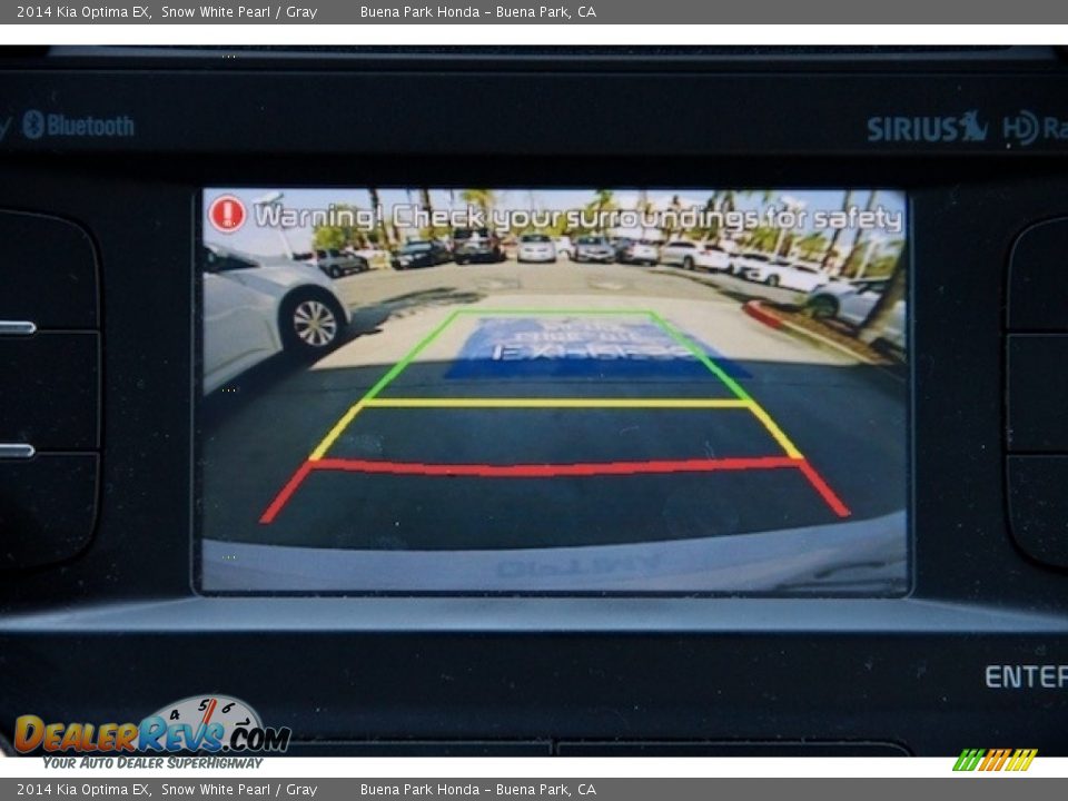 2014 Kia Optima EX Snow White Pearl / Gray Photo #20