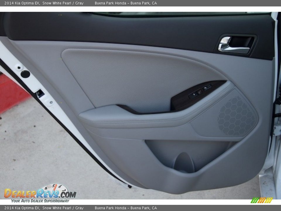 2014 Kia Optima EX Snow White Pearl / Gray Photo #23