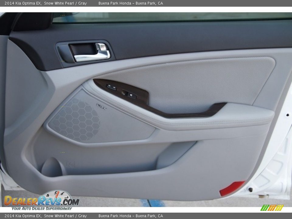 2014 Kia Optima EX Snow White Pearl / Gray Photo #25
