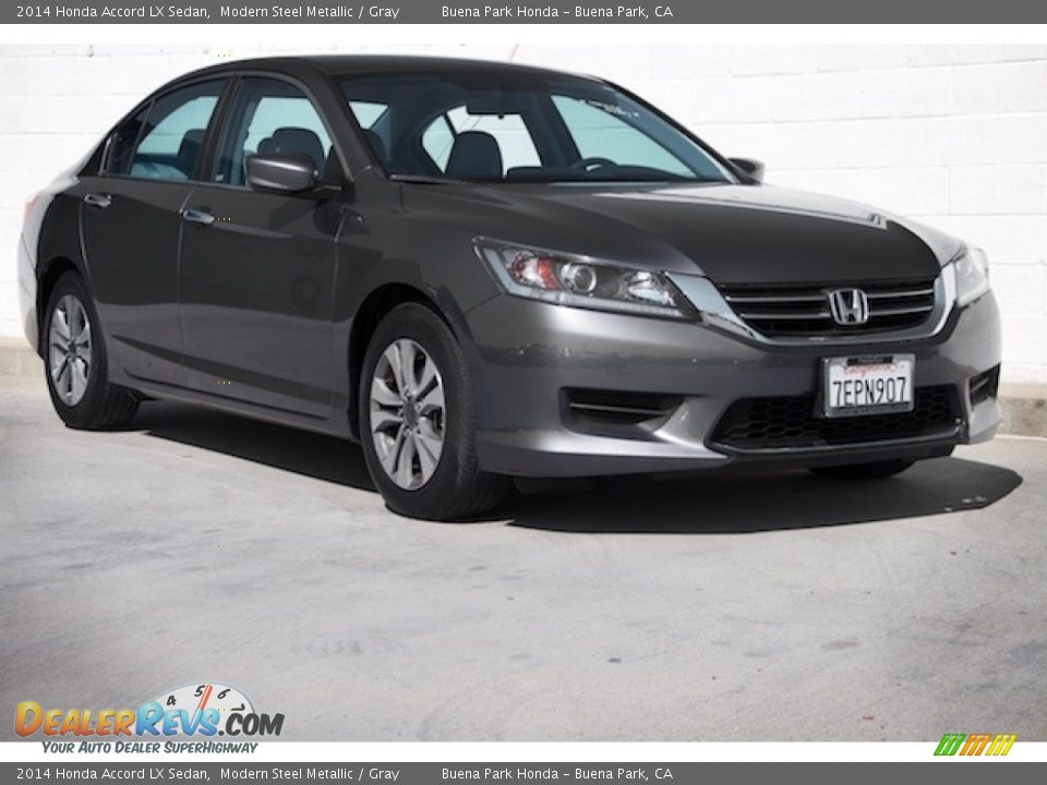 2014 Honda Accord LX Sedan Modern Steel Metallic / Gray Photo #1