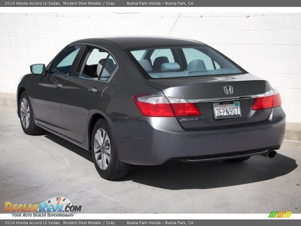 2014 Honda Accord LX Sedan Modern Steel Metallic / Gray Photo #2