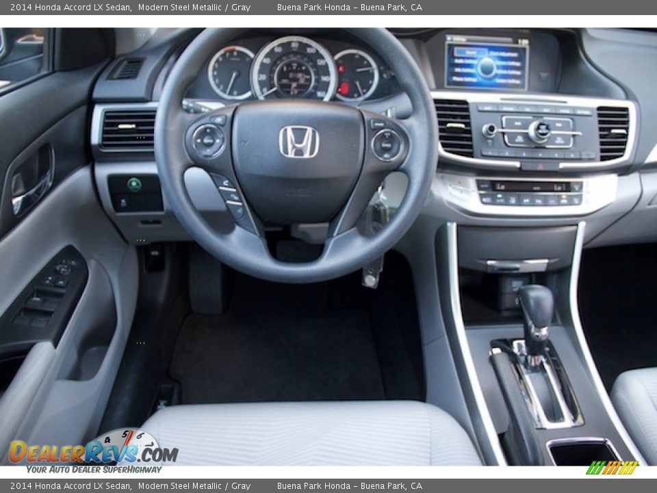 2014 Honda Accord LX Sedan Modern Steel Metallic / Gray Photo #5