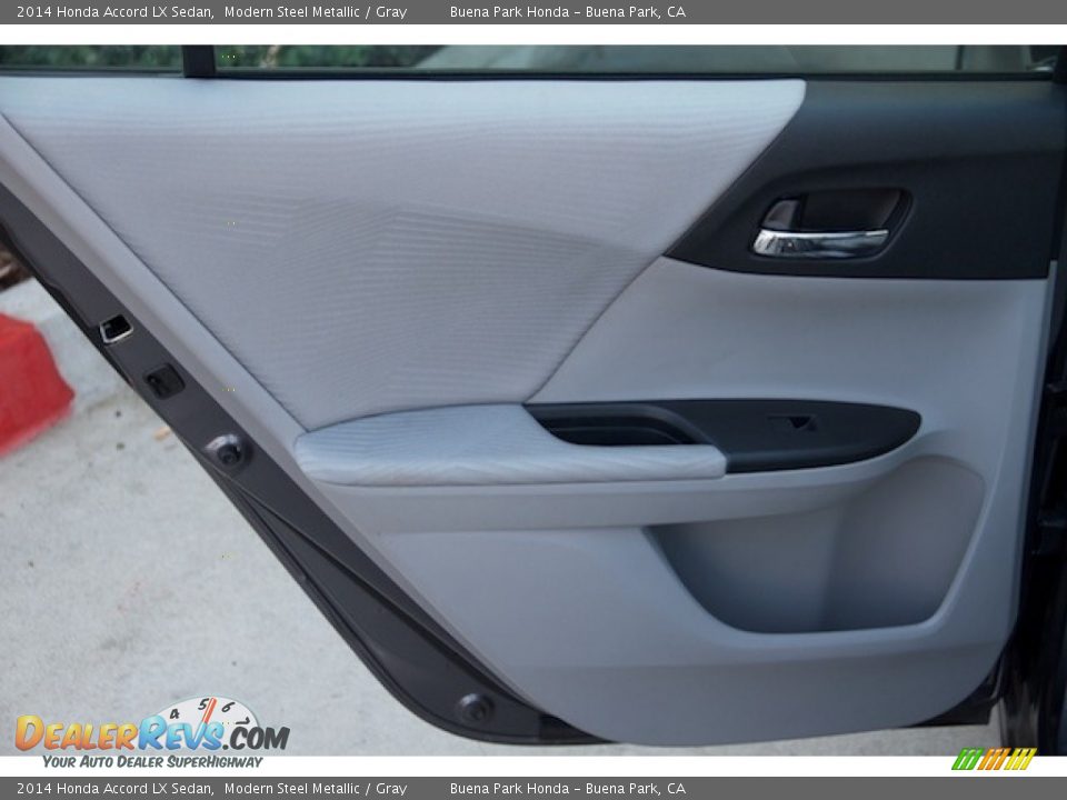 2014 Honda Accord LX Sedan Modern Steel Metallic / Gray Photo #22