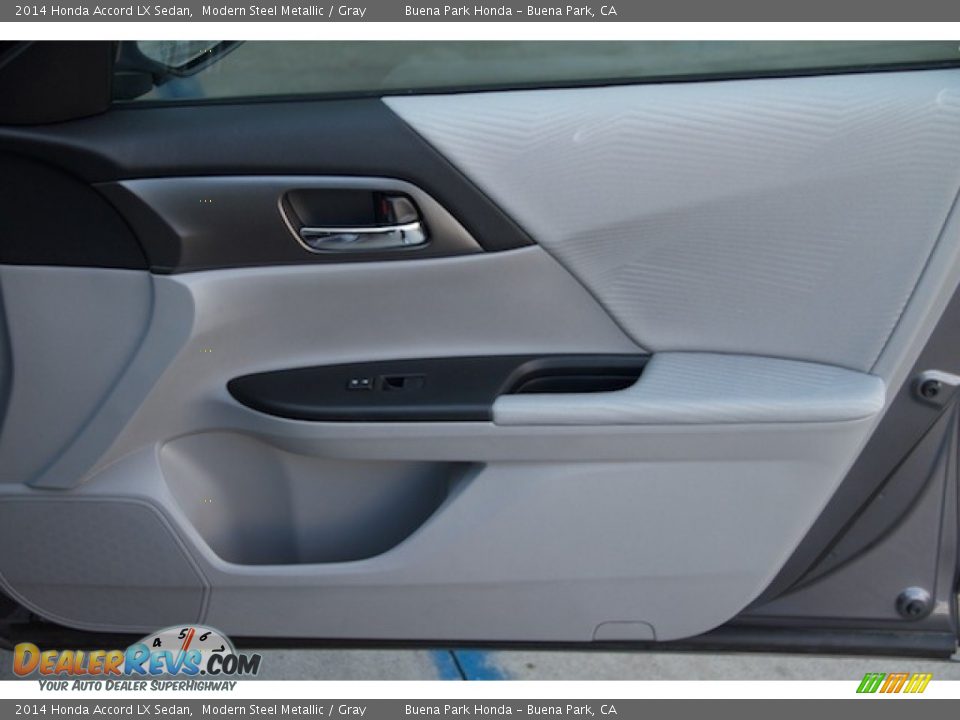 2014 Honda Accord LX Sedan Modern Steel Metallic / Gray Photo #24