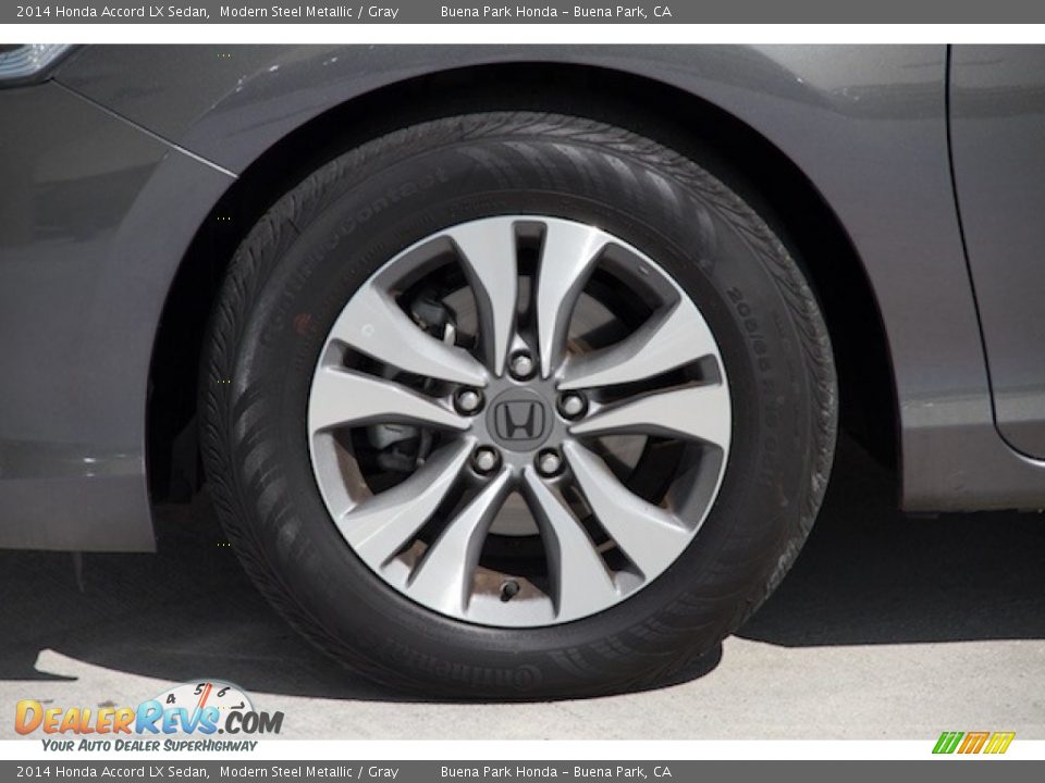 2014 Honda Accord LX Sedan Modern Steel Metallic / Gray Photo #29