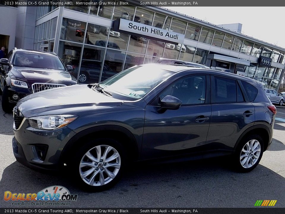 2013 Mazda CX-5 Grand Touring AWD Metropolitan Gray Mica / Black Photo #1