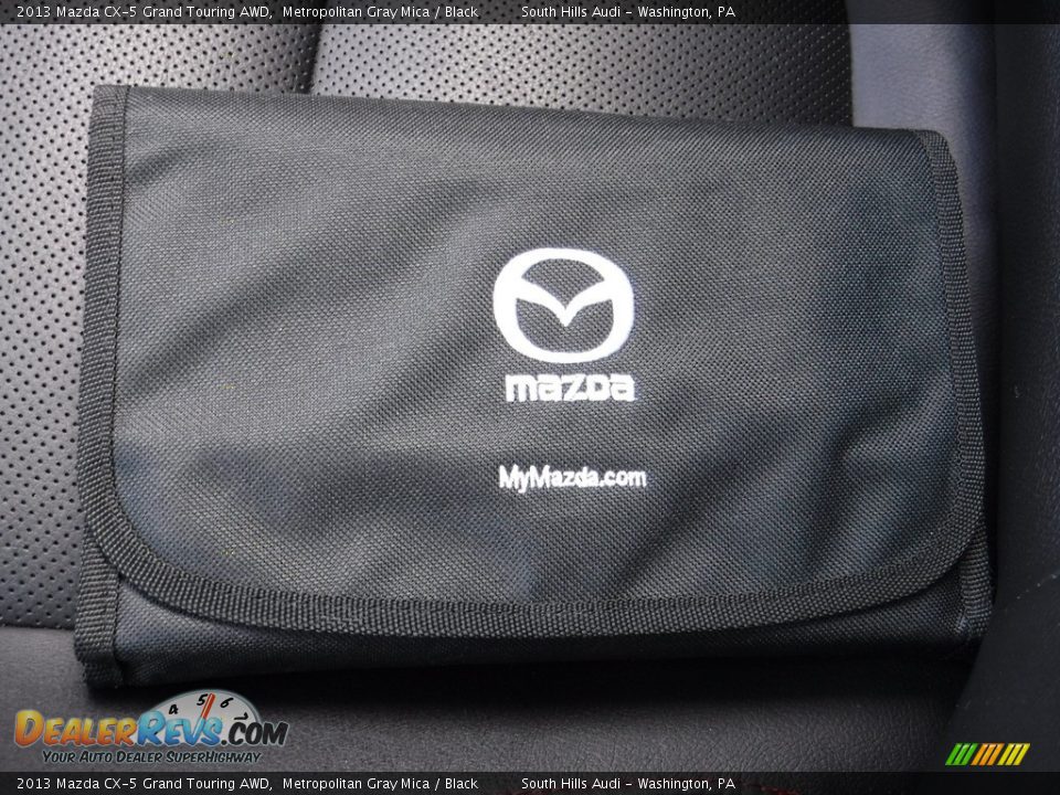 2013 Mazda CX-5 Grand Touring AWD Metropolitan Gray Mica / Black Photo #34
