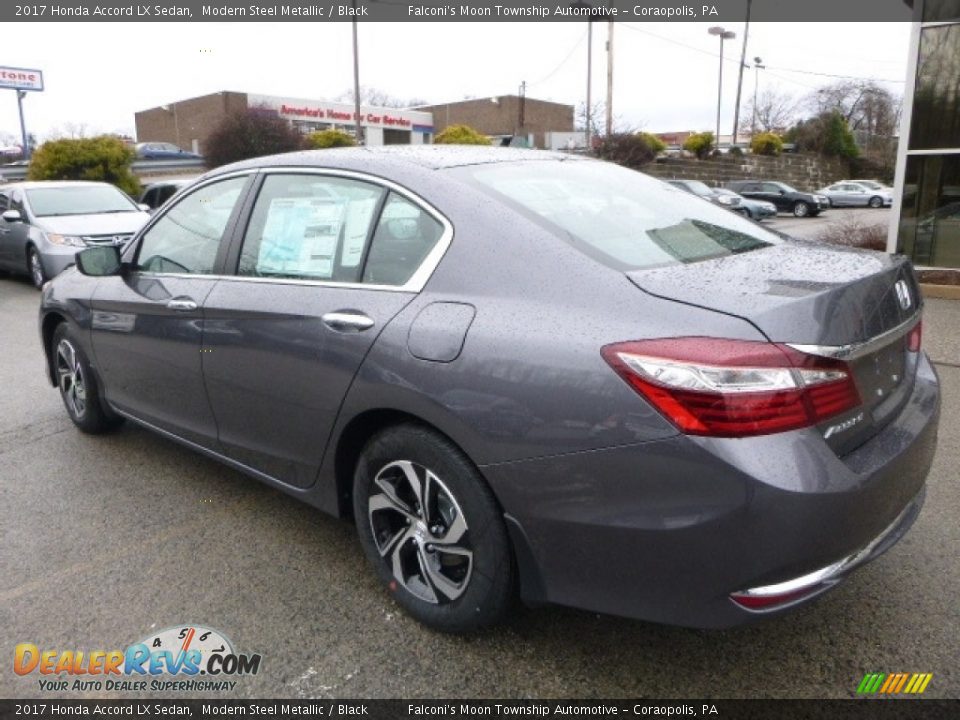 2017 Honda Accord LX Sedan Modern Steel Metallic / Black Photo #2
