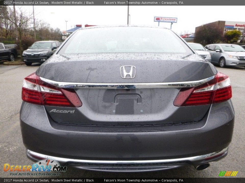 2017 Honda Accord LX Sedan Modern Steel Metallic / Black Photo #3
