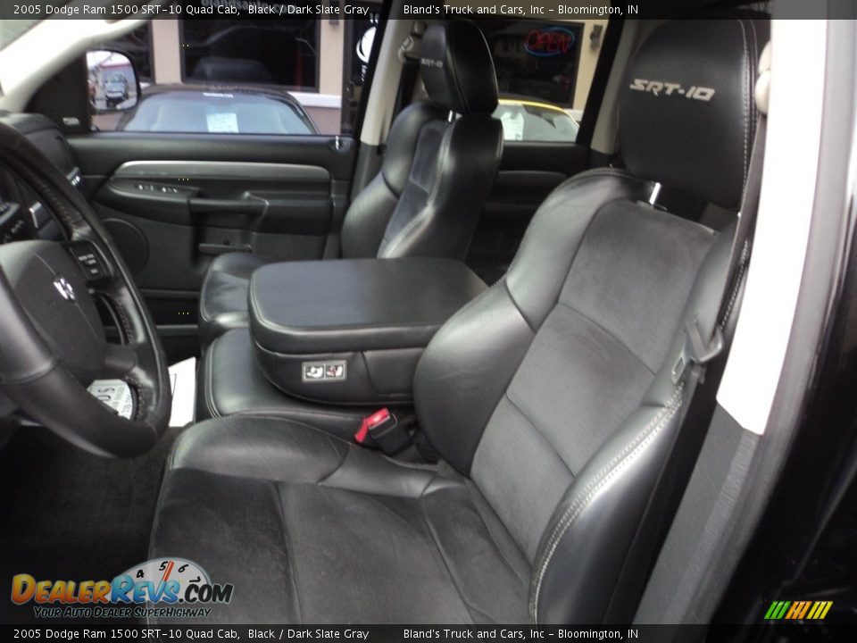 Front Seat of 2005 Dodge Ram 1500 SRT-10 Quad Cab Photo #10