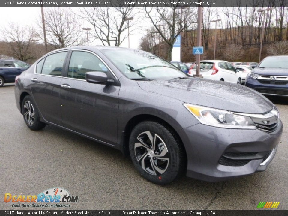 Front 3/4 View of 2017 Honda Accord LX Sedan Photo #5