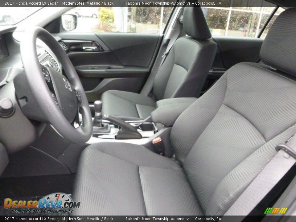 2017 Honda Accord LX Sedan Modern Steel Metallic / Black Photo #8