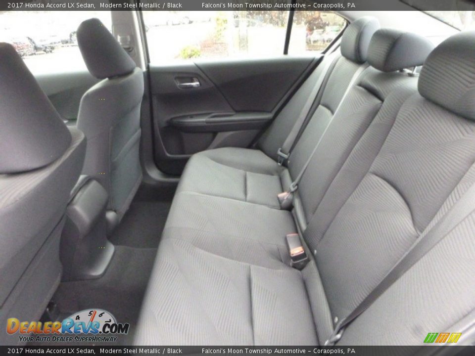 2017 Honda Accord LX Sedan Modern Steel Metallic / Black Photo #9