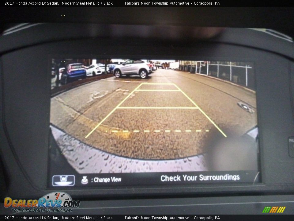 2017 Honda Accord LX Sedan Modern Steel Metallic / Black Photo #15