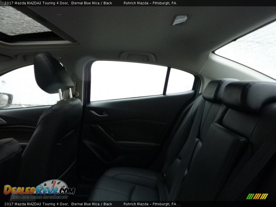 2017 Mazda MAZDA3 Touring 4 Door Eternal Blue Mica / Black Photo #8