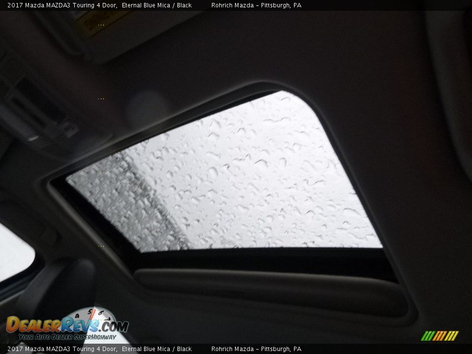 2017 Mazda MAZDA3 Touring 4 Door Eternal Blue Mica / Black Photo #11