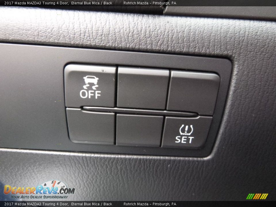 2017 Mazda MAZDA3 Touring 4 Door Eternal Blue Mica / Black Photo #13