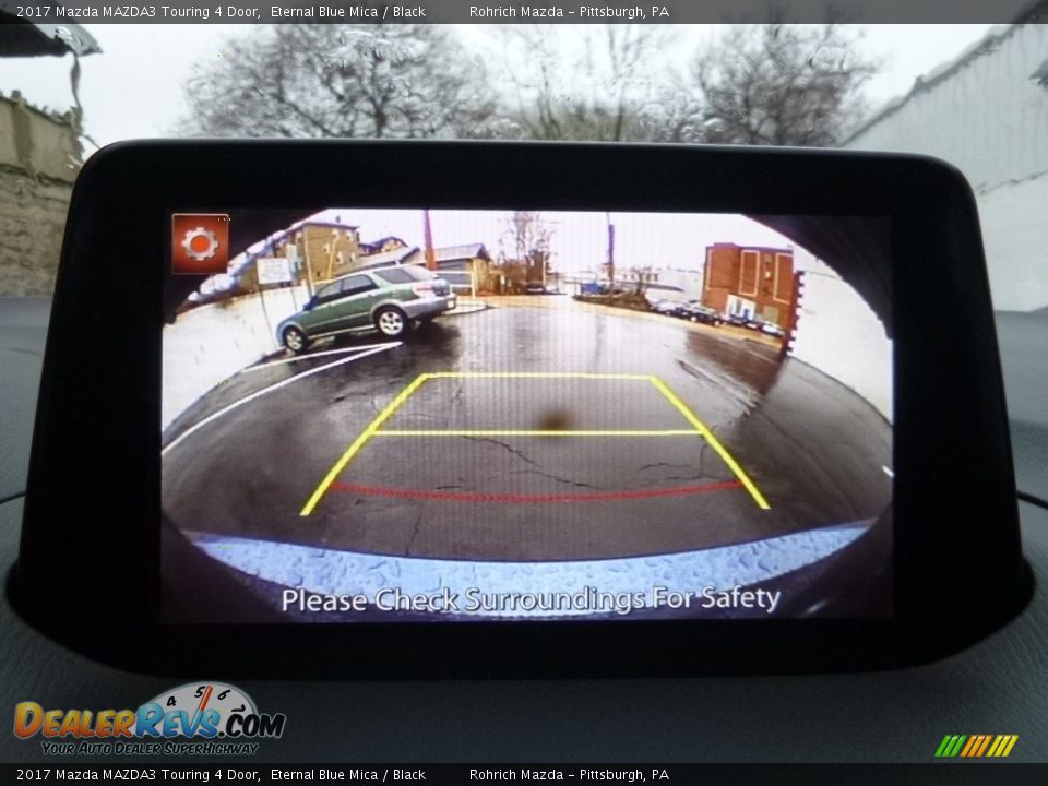 2017 Mazda MAZDA3 Touring 4 Door Eternal Blue Mica / Black Photo #15