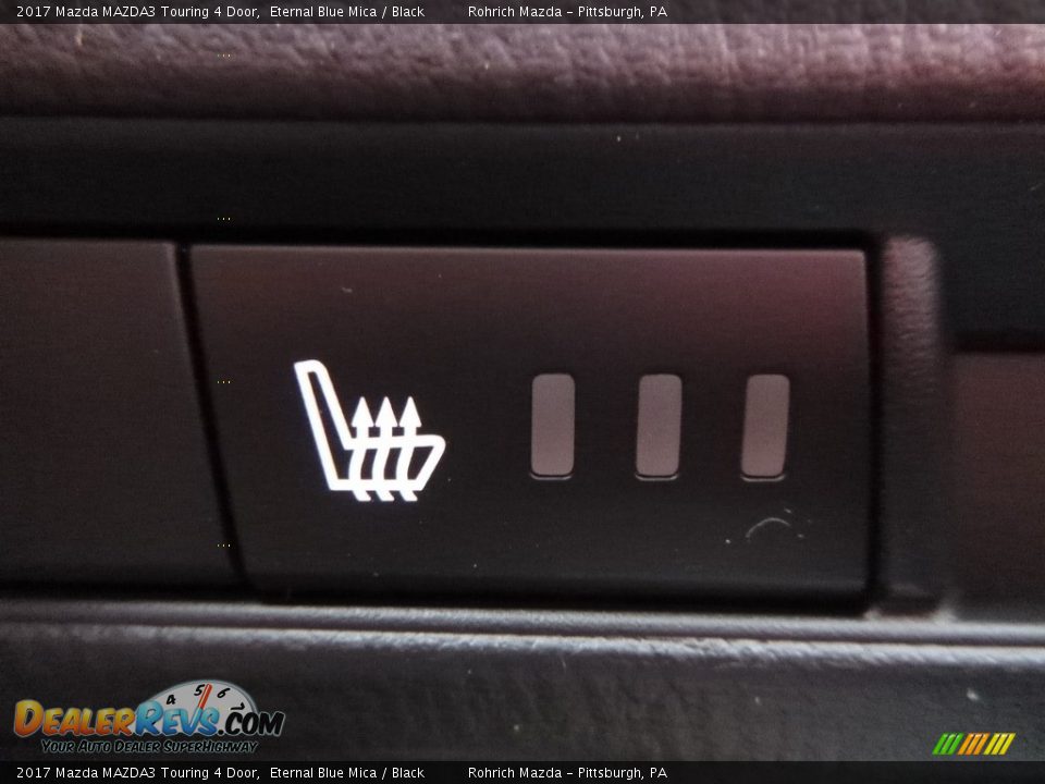 2017 Mazda MAZDA3 Touring 4 Door Eternal Blue Mica / Black Photo #16