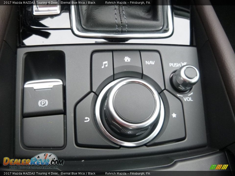 2017 Mazda MAZDA3 Touring 4 Door Eternal Blue Mica / Black Photo #19
