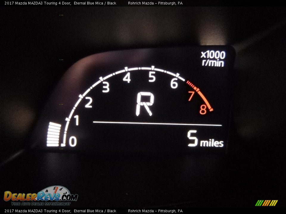 2017 Mazda MAZDA3 Touring 4 Door Eternal Blue Mica / Black Photo #20