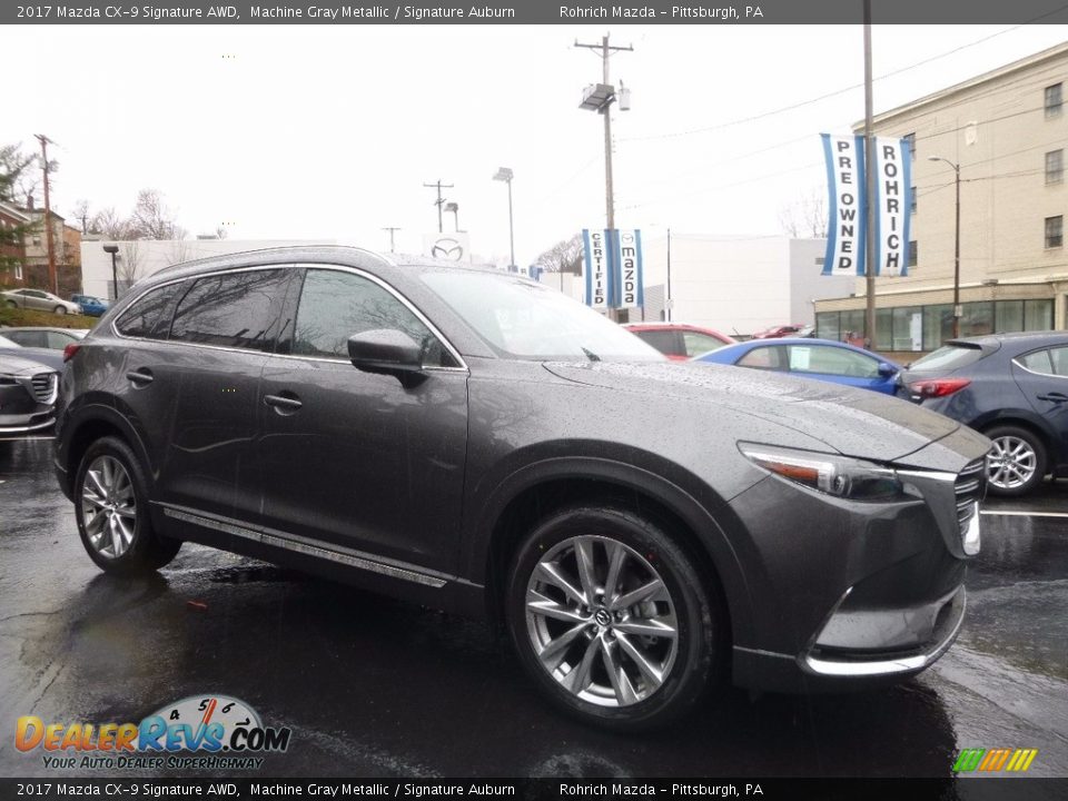 Front 3/4 View of 2017 Mazda CX-9 Signature AWD Photo #1