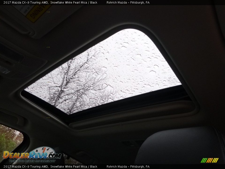 2017 Mazda CX-9 Touring AWD Snowflake White Pearl Mica / Black Photo #12