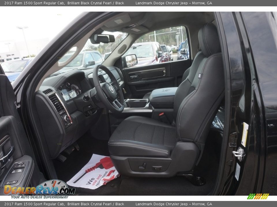 Front Seat of 2017 Ram 1500 Sport Regular Cab Photo #7