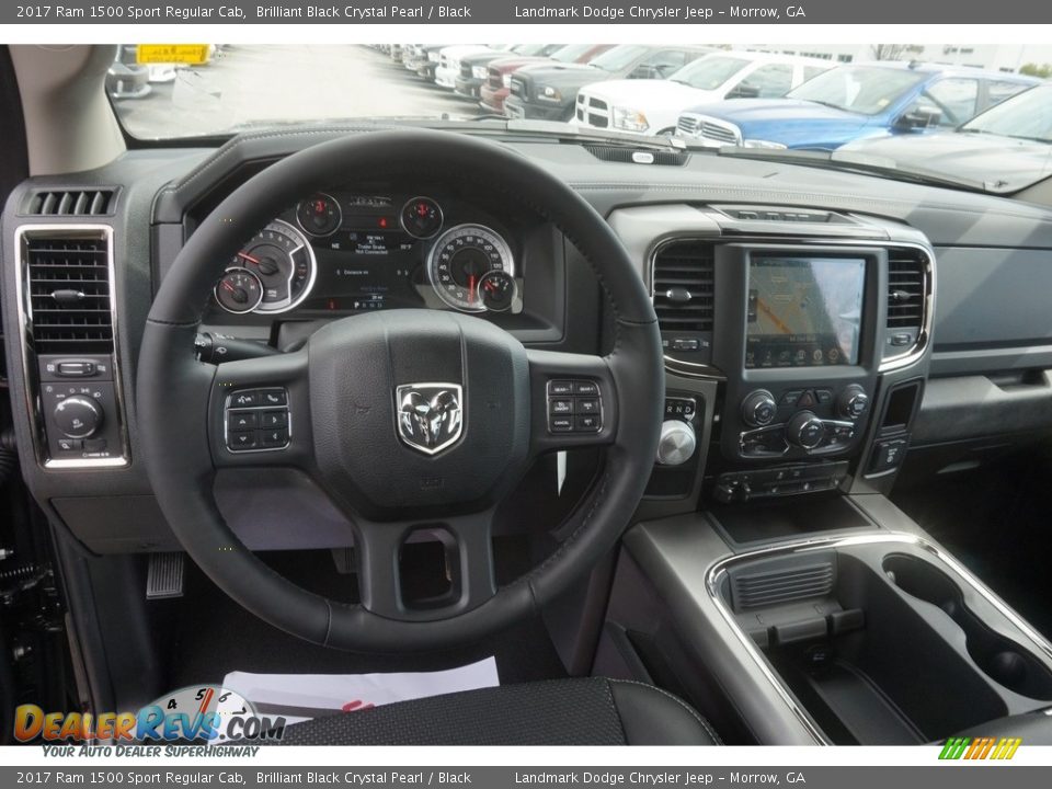 Dashboard of 2017 Ram 1500 Sport Regular Cab Photo #8