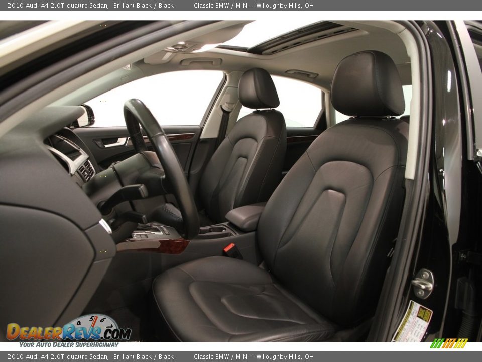 2010 Audi A4 2.0T quattro Sedan Brilliant Black / Black Photo #6