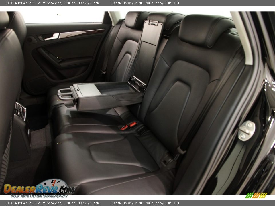 2010 Audi A4 2.0T quattro Sedan Brilliant Black / Black Photo #19