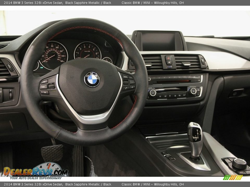 2014 BMW 3 Series 328i xDrive Sedan Black Sapphire Metallic / Black Photo #7