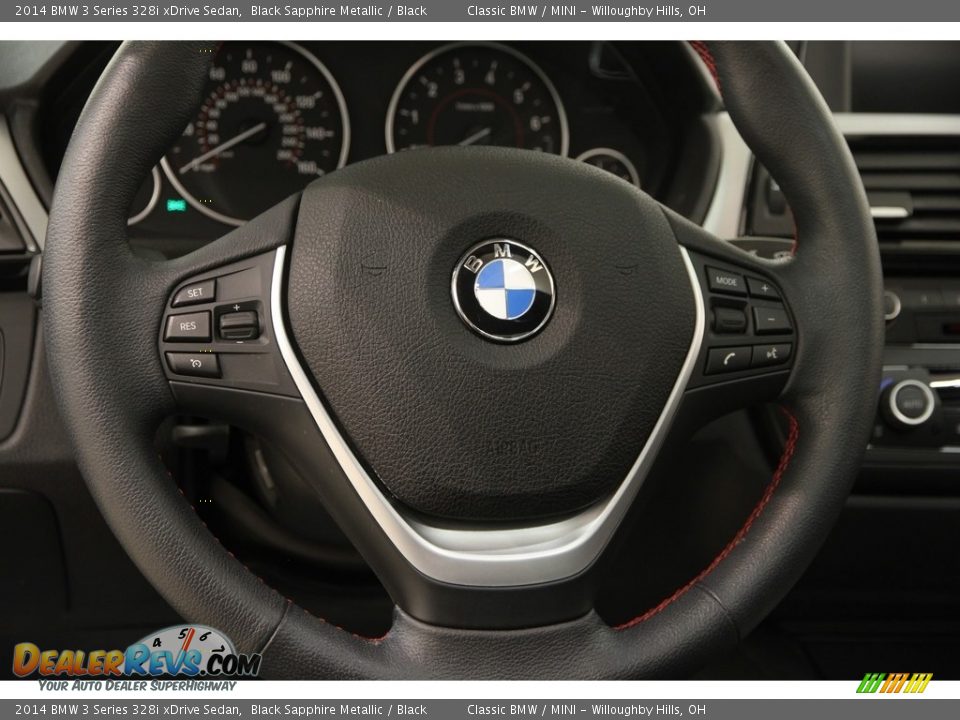 2014 BMW 3 Series 328i xDrive Sedan Black Sapphire Metallic / Black Photo #8