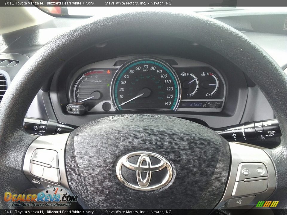 2011 Toyota Venza I4 Blizzard Pearl White / Ivory Photo #15