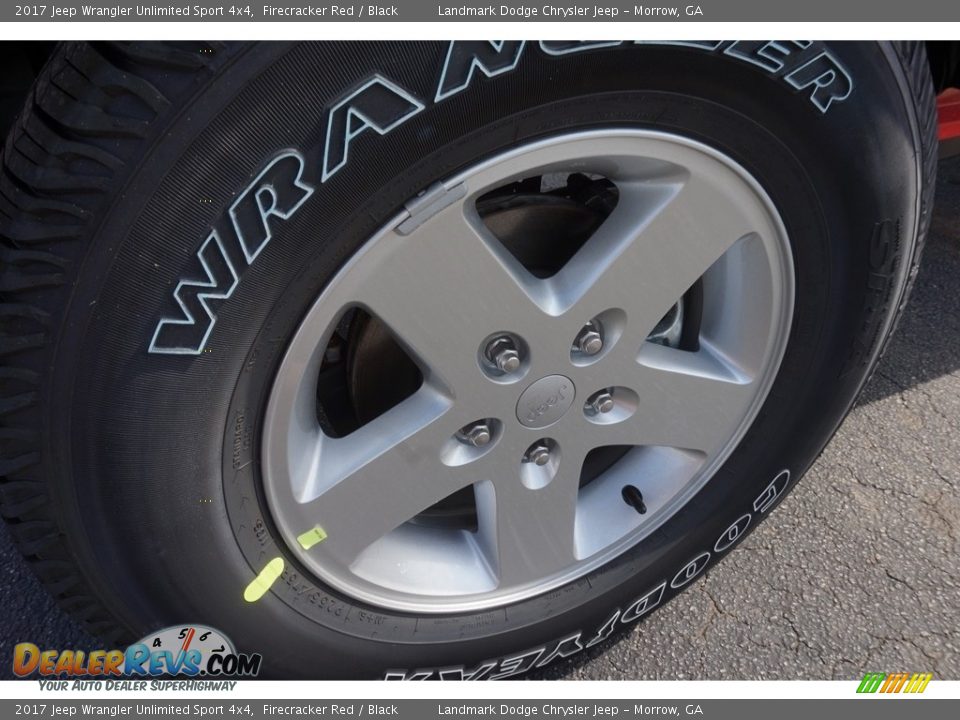 2017 Jeep Wrangler Unlimited Sport 4x4 Firecracker Red / Black Photo #6
