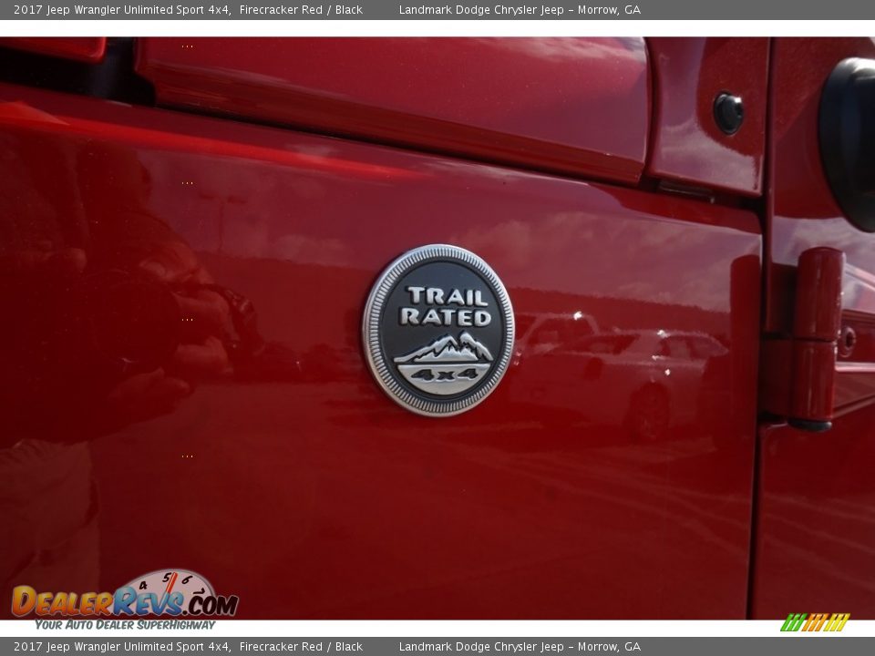 2017 Jeep Wrangler Unlimited Sport 4x4 Firecracker Red / Black Photo #7