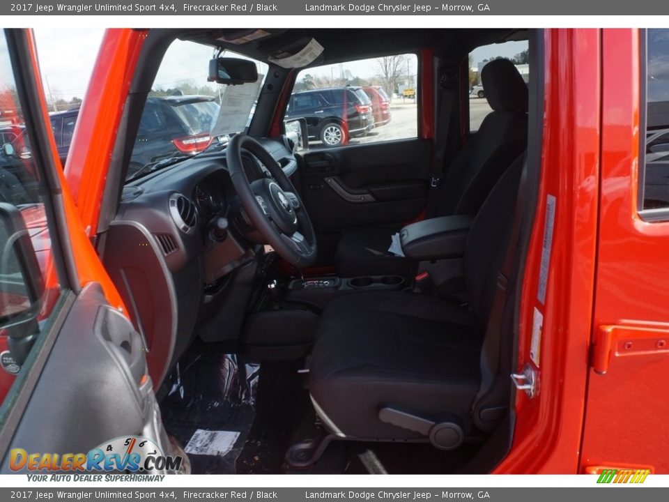2017 Jeep Wrangler Unlimited Sport 4x4 Firecracker Red / Black Photo #8