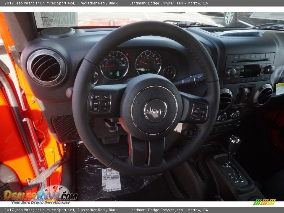 2017 Jeep Wrangler Unlimited Sport 4x4 Firecracker Red / Black Photo #9