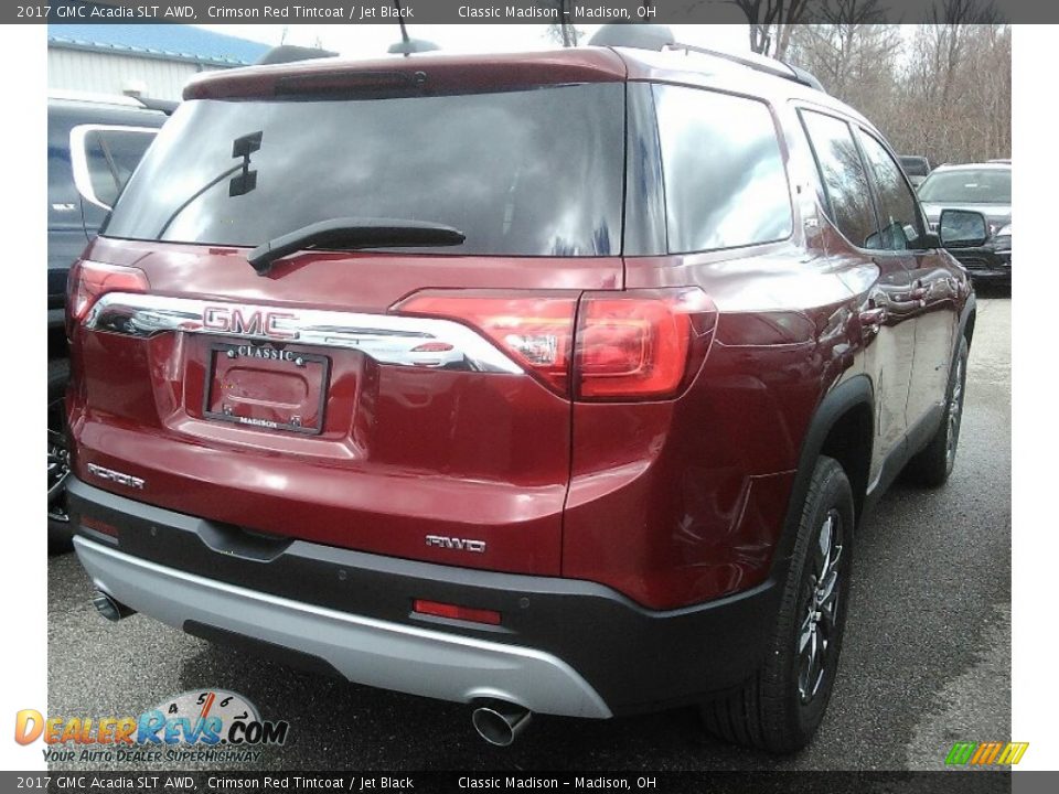 2017 GMC Acadia SLT AWD Crimson Red Tintcoat / Jet Black Photo #2