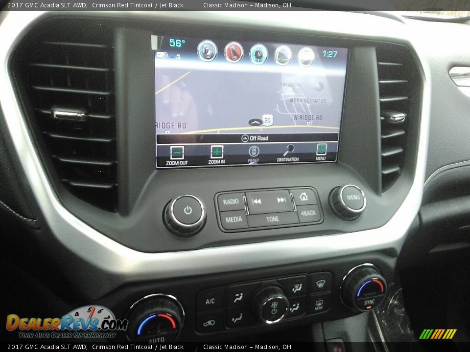 2017 GMC Acadia SLT AWD Crimson Red Tintcoat / Jet Black Photo #8