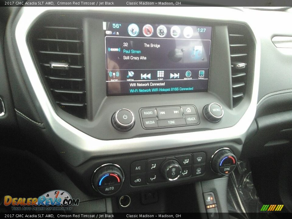 2017 GMC Acadia SLT AWD Crimson Red Tintcoat / Jet Black Photo #9