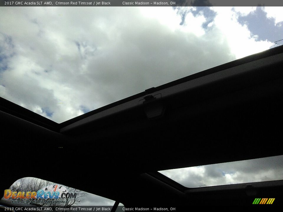 2017 GMC Acadia SLT AWD Crimson Red Tintcoat / Jet Black Photo #10