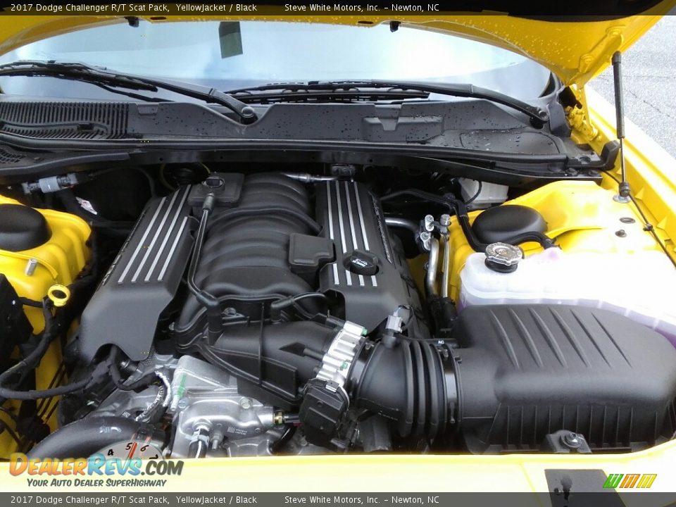 2017 Dodge Challenger R/T Scat Pack YellowJacket / Black Photo #26