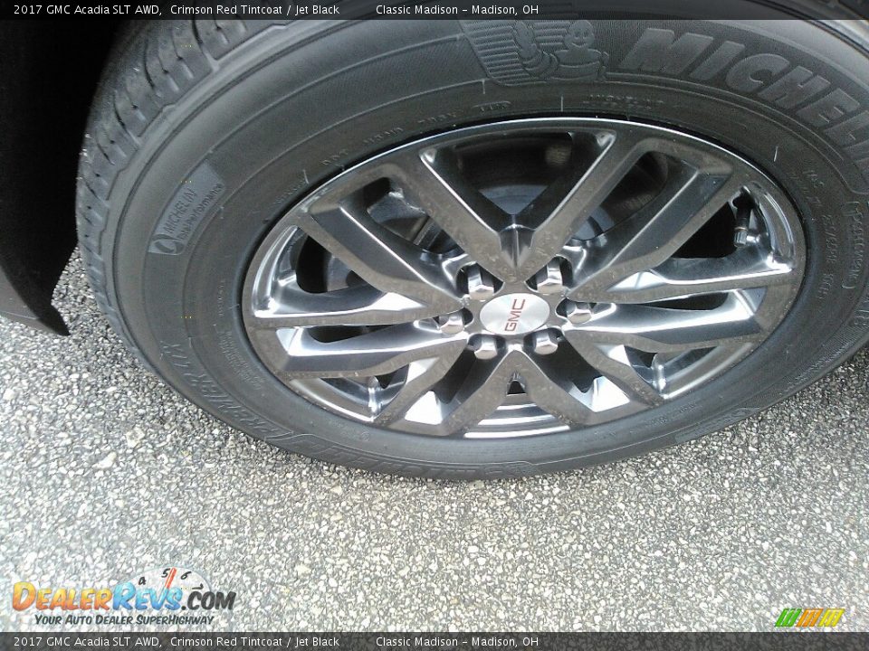 2017 GMC Acadia SLT AWD Crimson Red Tintcoat / Jet Black Photo #13