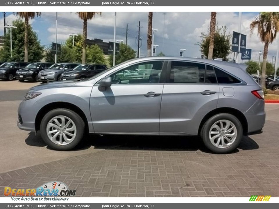 2017 Acura RDX Lunar Silver Metallic / Graystone Photo #4