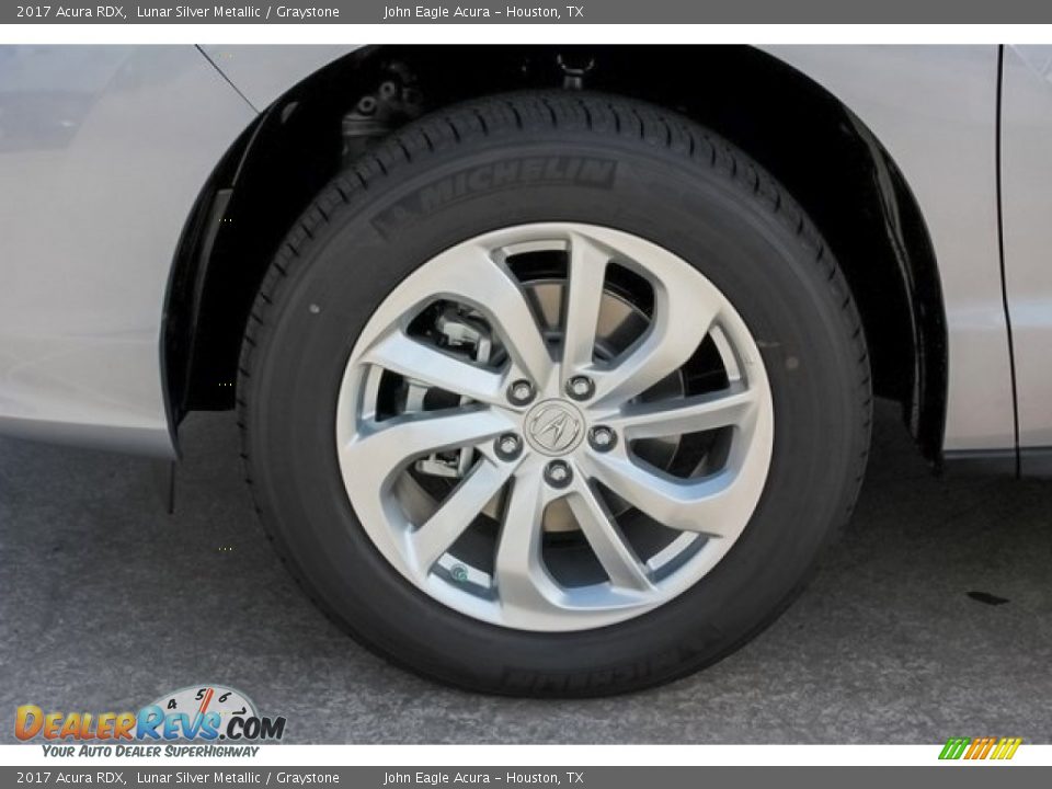 2017 Acura RDX Lunar Silver Metallic / Graystone Photo #10