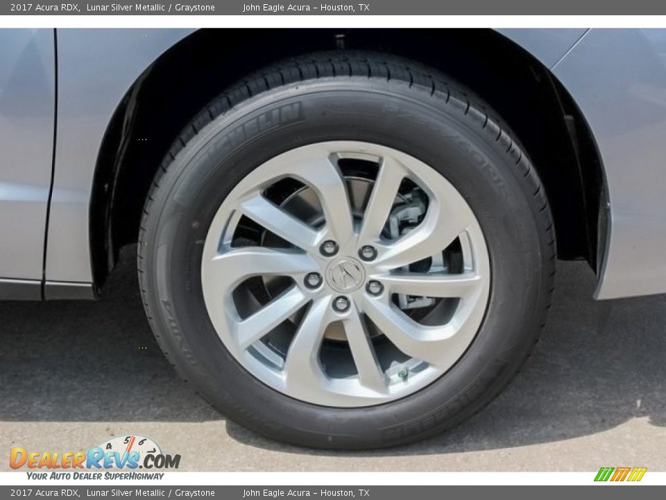 2017 Acura RDX Lunar Silver Metallic / Graystone Photo #13